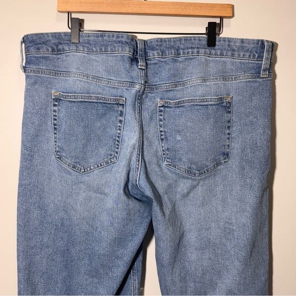 GAP Low Rise Stride Wide-Leg Blue Jeans Size 20 - Picture 8 of 13